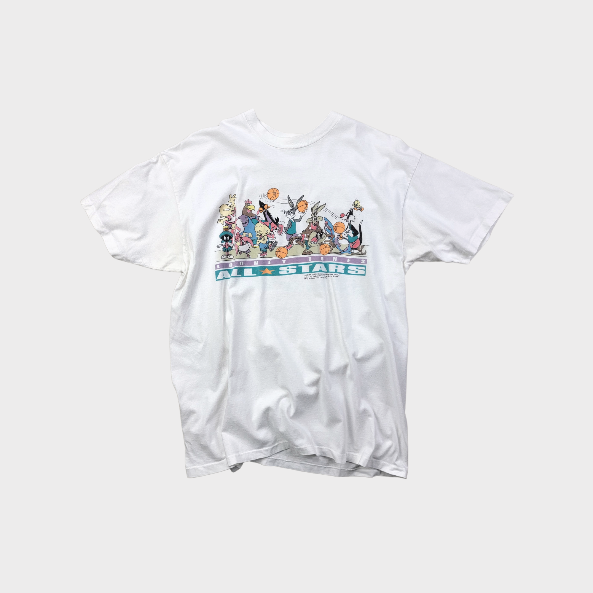 1992 Looney Tunes Basketball All-Star Game Tee – cedarvintageshop