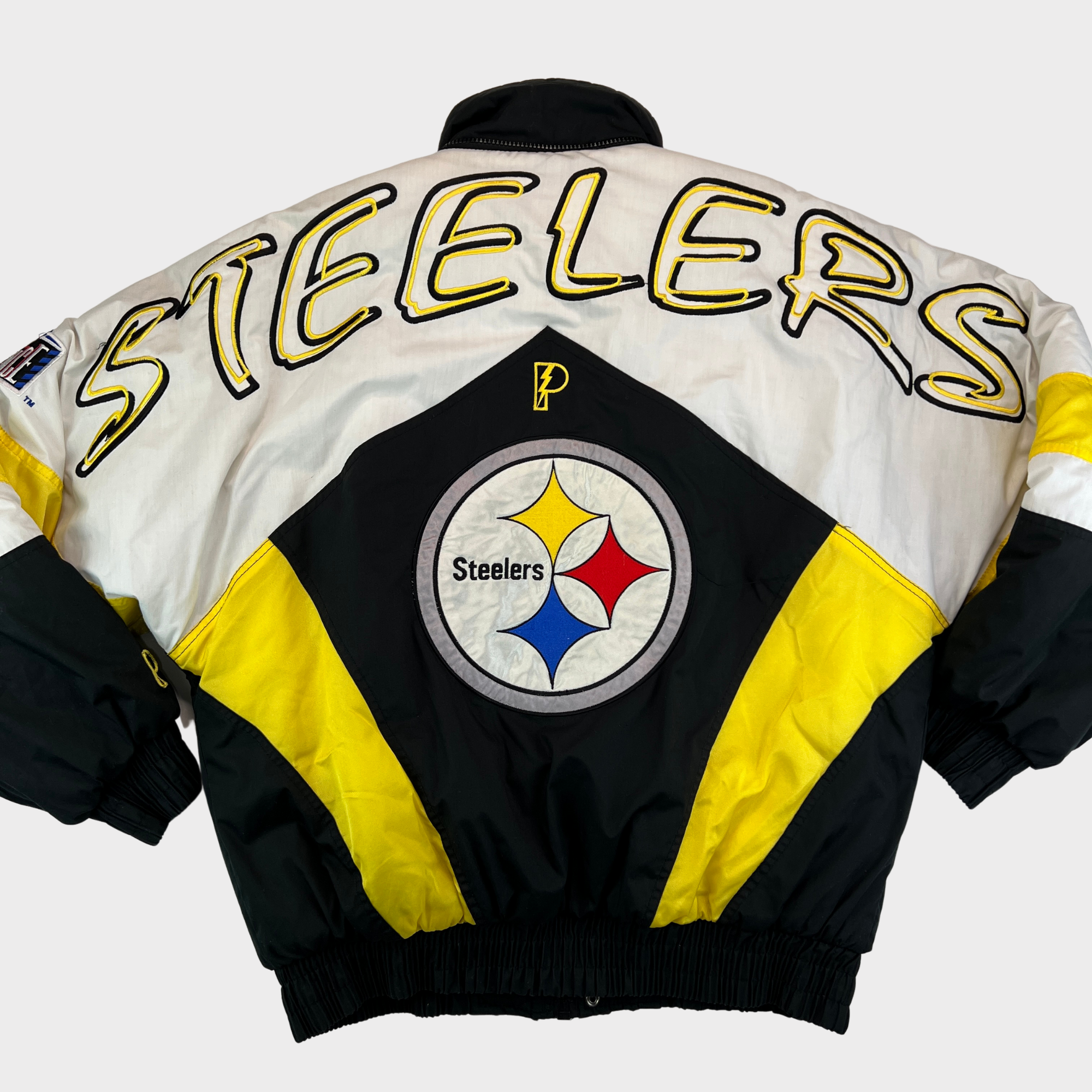 Pittsburgh Steelers Vtg Pro Player Football Winter Puffer