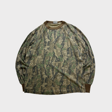 Load image into Gallery viewer, Vintage 90s Real Tree Long Sleeve Shirt
