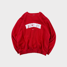 Load image into Gallery viewer, Nike University of Wisconsin Mid Swoosh Crewneck
