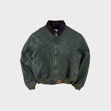 Load image into Gallery viewer, 90s Carhartt Dark Green Santa Fe Western Style Bomber Jacket
