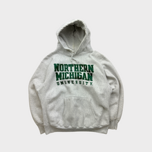 Load image into Gallery viewer, Vintage 90s Northern Michigan University Heavyweight Hoodie Sweatshirt
