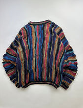 Load image into Gallery viewer, Vintage 90s Tundra 3D Coogi Style Grandpa Knit Sweater
