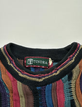 Load image into Gallery viewer, Vintage 90s Tundra 3D Coogi Style Grandpa Knit Sweater
