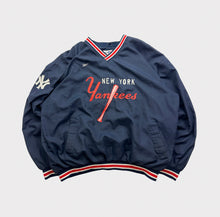 Load image into Gallery viewer, Vintage 90s New York Yankees Embroidered Reebok Pullover Windbreaker Jacket
