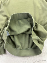 Load image into Gallery viewer, 2000s Nike Olive Green Small Swoosh Crewneck
