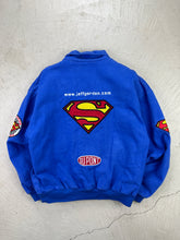 Load image into Gallery viewer, 2000s Nascar Jeff Gordon Superman Racing Embroidered Racing Jacket
