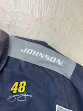 Load image into Gallery viewer, 2000s Nascar Jimmie Johnson Team Lowes Racing Embroidered Racing Jacket
