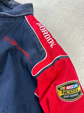 Load image into Gallery viewer, 2000s Nascar Jeff Gordon DuPont Motorsports Embroidered Racing Jacket
