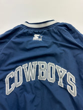 Load image into Gallery viewer, Vintage 90s Dallas Cowboys Starter Embroidered Pullover Windbreaker Jacket
