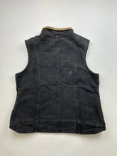 Load image into Gallery viewer, Vintage Carhartt for Women Duck  Sherpa Lined Mockneck Vest
