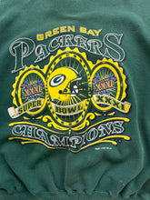 Load image into Gallery viewer, Vintage 90s Green Bay Packers Football NFL 1996 Super Bowl XXXI Graphic Crewneck Sweatshirt
