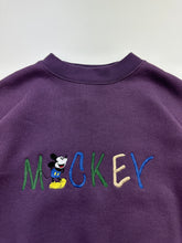 Load image into Gallery viewer, Vintage 90s Disney Mickey Mouse Embroidered Crewneck Sweatshirt
