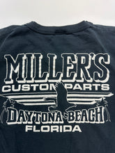 Load image into Gallery viewer, Vintage 90s Harley Davidson Daytona Beach Florida Motorcycle Graphic V-Neck T-Shirt
