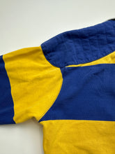 Load image into Gallery viewer, Vintage 90s Polo by Ralph Lauren Rugby Blue / Yellow Long Sleeve Shirt
