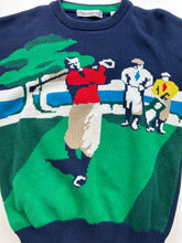 Load image into Gallery viewer, Vintage 90s PGA Golf John Ashford Graphic Knit Sweater
