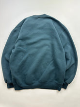 Load image into Gallery viewer, Vintage 90s Russell Athletic Blank Dark Green Cozy Crewneck Sweatshirt
