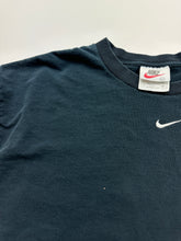 Load image into Gallery viewer, Vintage 90s Nike Mini Mid Swoosh Embroidered Long Sleeve Shirt
