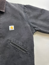 Load image into Gallery viewer, Vintage 90s Carhartt Faded Black Insulated Qulit-Lined Detroit Jacket
