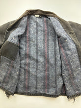 Load image into Gallery viewer, Vintage 90s Carhartt Faded Black Blanket Lined Chore Jacket
