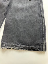 Load image into Gallery viewer, Vintage 90s Jnco Wide Load Faded Black &amp; Glow In the Dark Pocket Jeans
