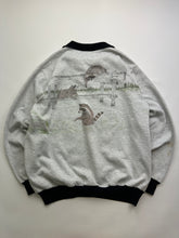 Load image into Gallery viewer, Vintage 90s Cute Racoon Animal Oglebay Zoo Collared Sweatshirt
