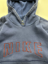 Load image into Gallery viewer, Vintage 90s Nike Spellout Embroidered Hoodie Sweatshirt
