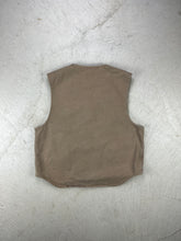 Load image into Gallery viewer, 90s Carhartt Sherpa Lined Taupe Vest
