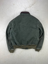 Load image into Gallery viewer, 90s Carhartt Dark Green Santa Fe Western Style Bomber Jacket
