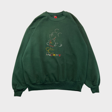 Load image into Gallery viewer, Vintage 90s Mickey Mouse Embroidered Crewneck
