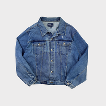 Load image into Gallery viewer, 90s Polo Ralph Lauren Denim Trucker Jean Jacket
