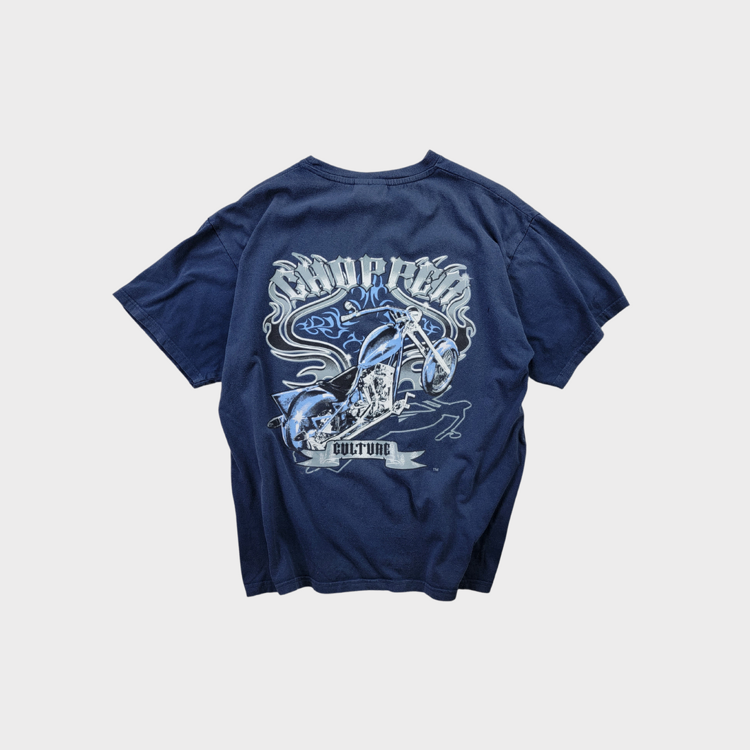 Y2K West Coast Choppers Motorcycles Graphic T-Shirt