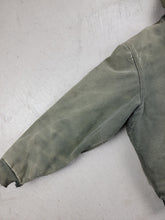 Load image into Gallery viewer, 90s Distressed Carhartt Dark Olive Duck Jacket
