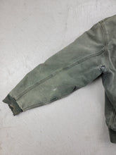 Load image into Gallery viewer, 90s Distressed Carhartt Dark Olive Duck Jacket
