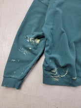 Load image into Gallery viewer, 90s Teal Green Nike Big Swoosh Embroidered Crewneck
