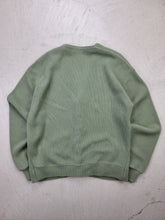 Load image into Gallery viewer, 90s Sage Green Acrylic Knit Cardigan
