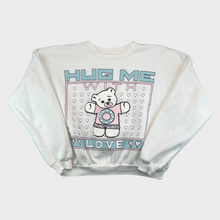Load image into Gallery viewer, 90s Hug Me With Love Puff Print Crewneck (S)
