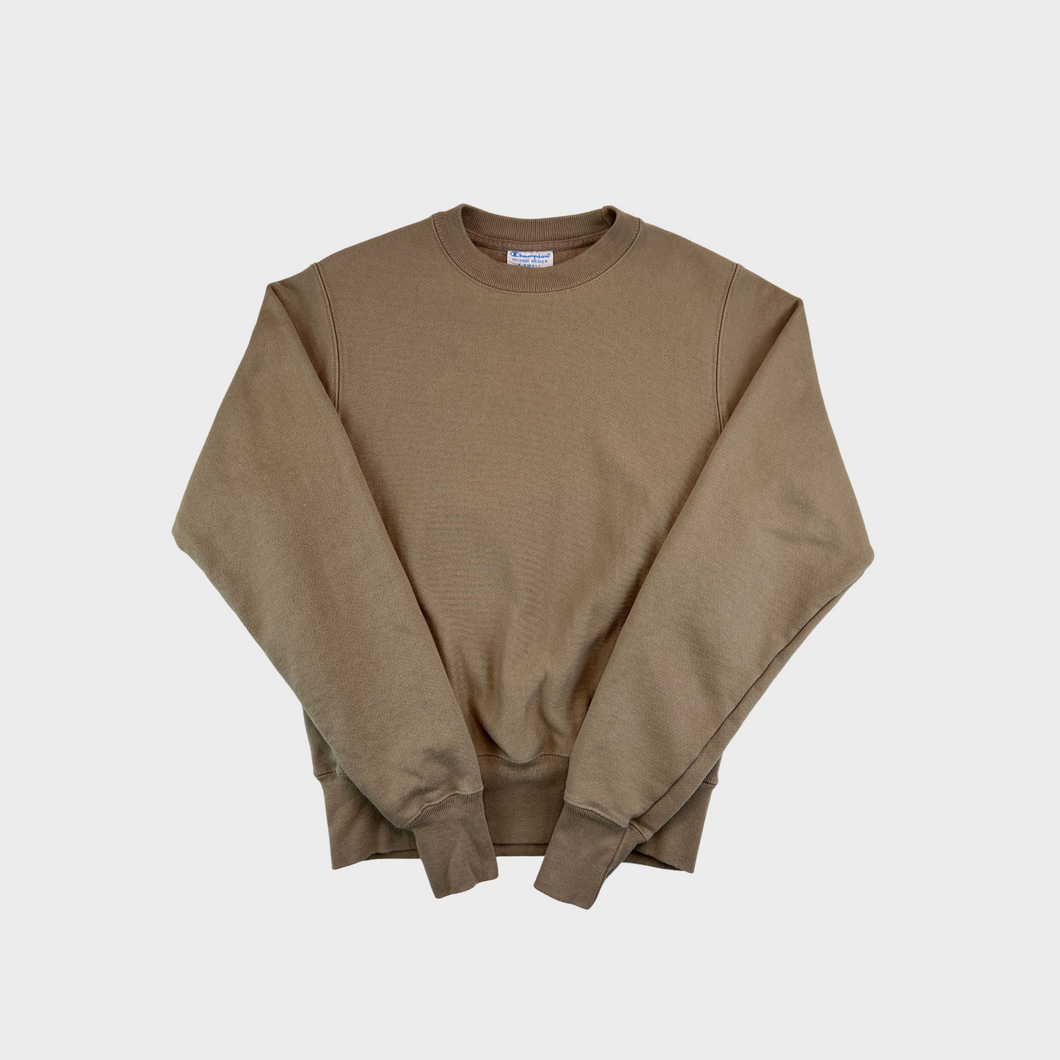 Tan hotsell champion crewneck