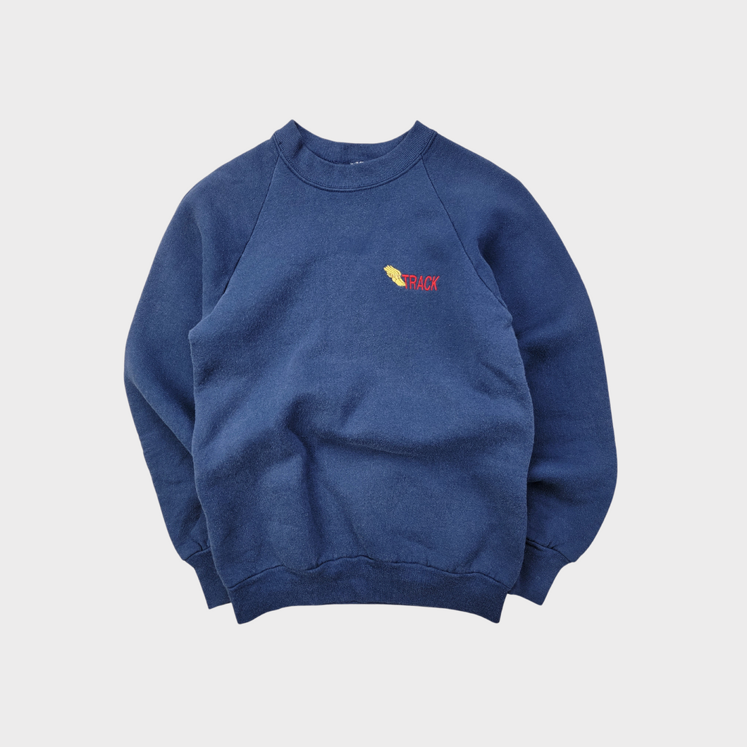 90s Goodyear Track Running Embroidered Crewneck