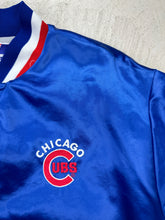 Load image into Gallery viewer, 90s Chicago Cubs MLB Swingster Satin Bomber Jacket
