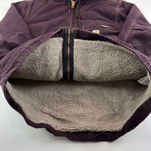 Load image into Gallery viewer, Classic Eggplant Carhartt Sherpa-Lined Active Jac Jacket

