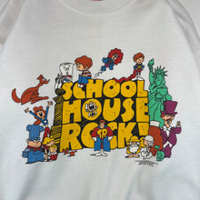 Load image into Gallery viewer, Vintage 1997 School House Rock Cartoon Crewneck
