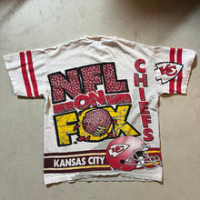 Load image into Gallery viewer, Vintage 1996 Kansas City Chiefs All-Over Print T-Shirt
