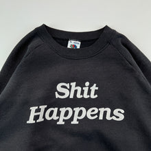 Load image into Gallery viewer, 90s Sh!t Happens Graphic Crewneck (M)
