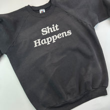 Load image into Gallery viewer, 90s Sh!t Happens Graphic Crewneck (M)
