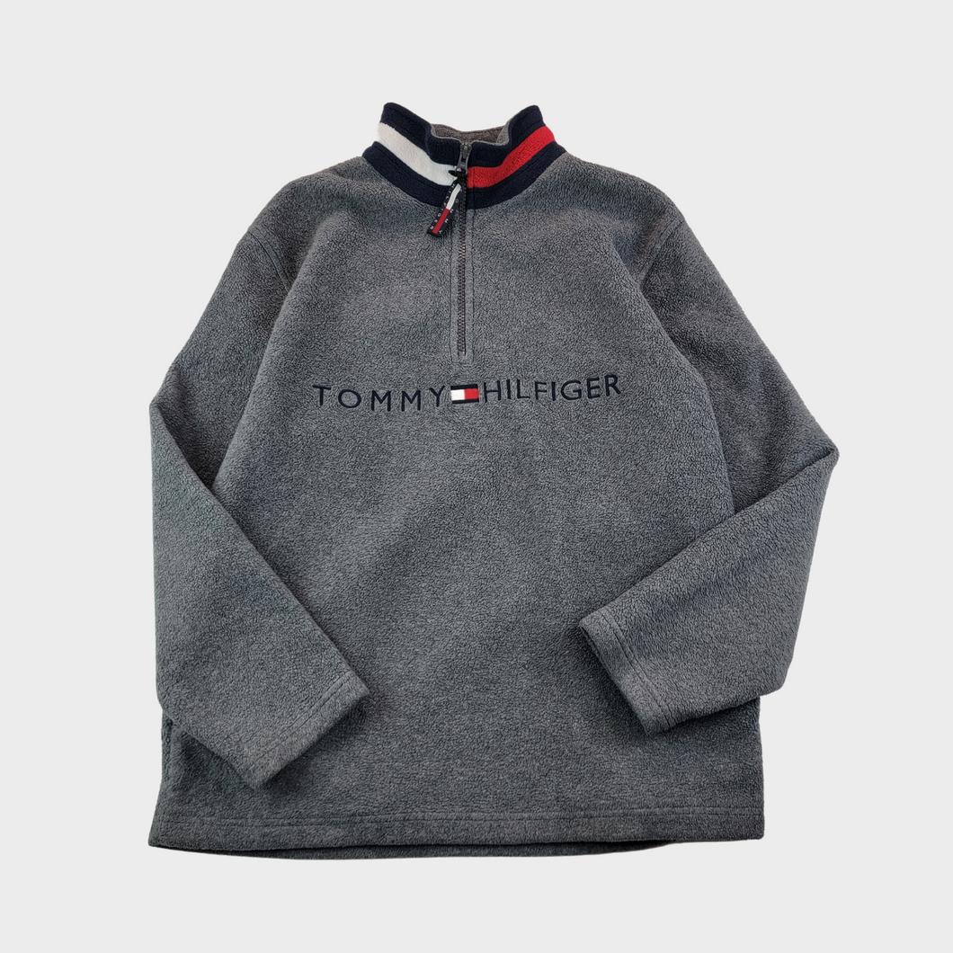 Classic Tommy Hilfiger Embroidered Quarter Zip Fleece