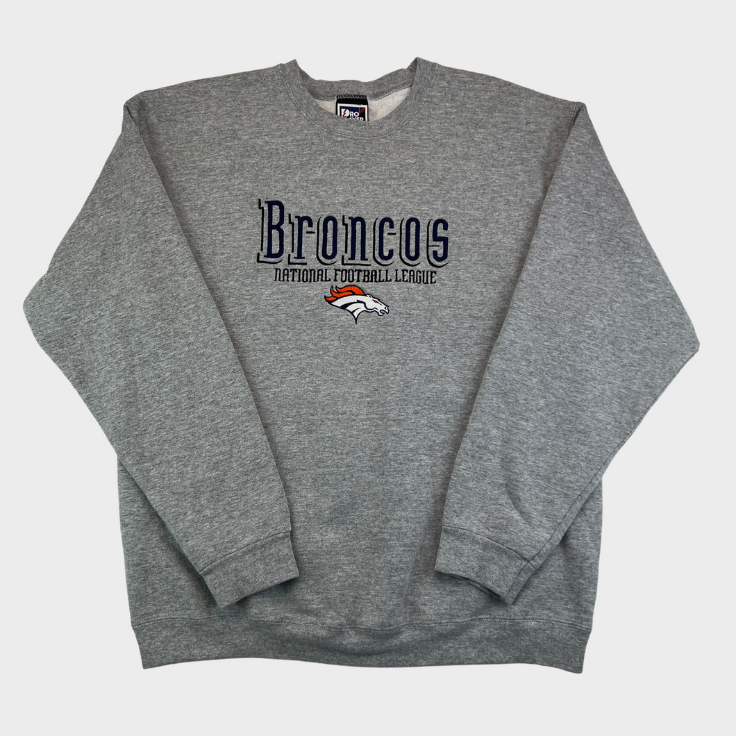 Denver Broncos Football 90s Crewneck Sweatshirt Vintage 