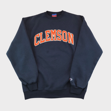 Load image into Gallery viewer, Classic Clemson University Embroidered Sweatshirt
