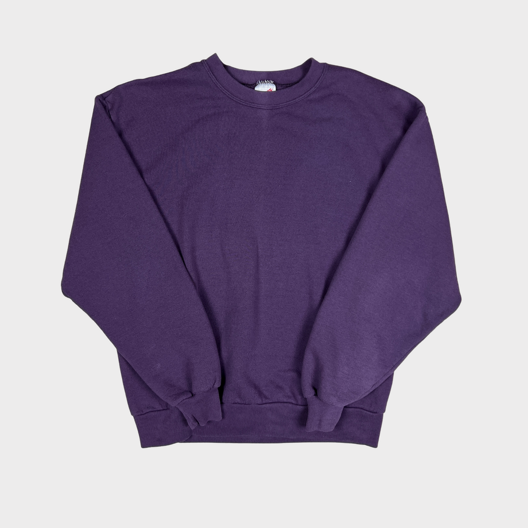 90s Jerzees Blank Muted Purple Crewneck (M)