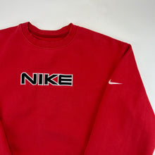 Load image into Gallery viewer, Vintage Silver Tag Nike Spellout Embroidered Crewneck (L)
